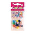AussieSuperStore Jewellery Making Supplies PJ Twin Pack Bead Round/Cube Stripes Beads PJ Twin Pack Bead Round/Cube Stripes Beads | Jewellery Making Beads 9323823158347 PJD121